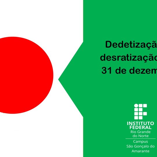 #11274 Campus suspende atividades em 31 de dezembro devido à dedetização 