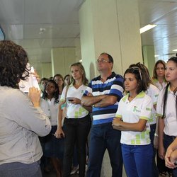#11308 Alunos do Curso de Agente de Aeroporto realizam visita técnica ao Augusto Severo