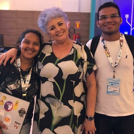 #11334 Diretora Geral, docentes e alunos marcam presença no evento que é considerado maior experiência tecnológica do mundo