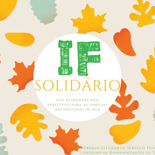 #11349 Alunos iniciam campanha para arrecadação de alimentos