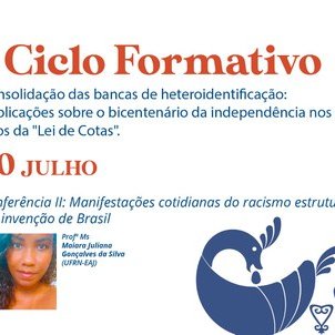 #11362 Heteroidentificação: IFRN promove 2ª conferência do Ciclo Formativo