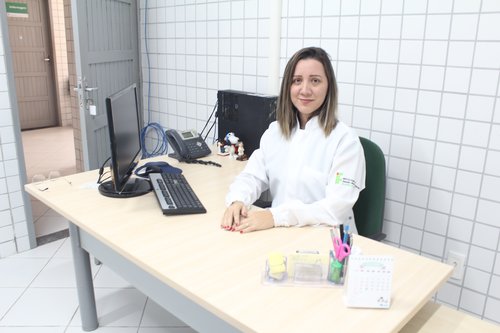 Marcia Marilac é odontóloga do Campus São Gonçalo do Amarante do IFRN. Foto: COCSEV