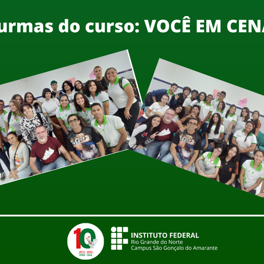 #11481 VOCÊ EM CENA