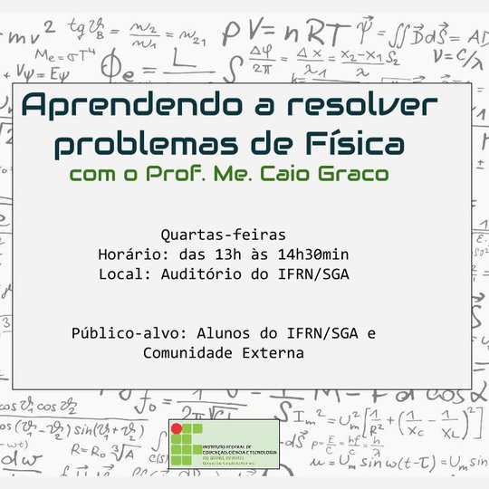 #11485 Professor do Campus SGA desenvolve projeto direcionado a resolver problemas de Física