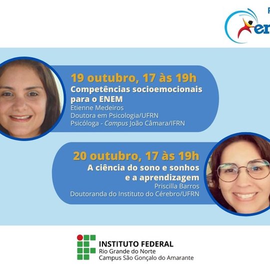 #11535 Projeto IF no ENEM organiza palestras durante a preparação para as provas do ENEM