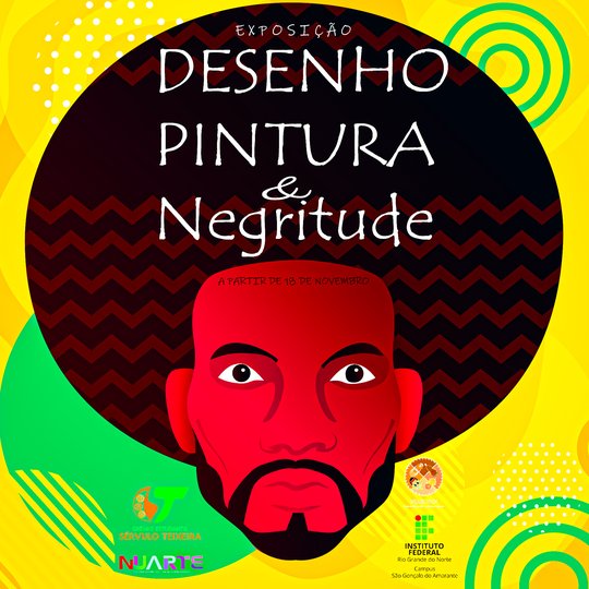 #11536 Nuarte inicia exposição: Desenho, Pintura e Negritude