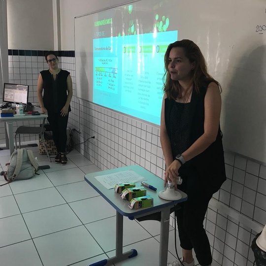 #11579 Professoras do IFRN-SGA ministram minicurso na Expotec de São Paulo do Potengi