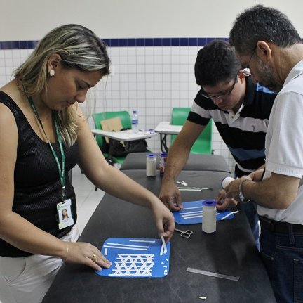 #11620 Curso "Terapia com Esparadrapo II" é realizado no IFRN-SGA