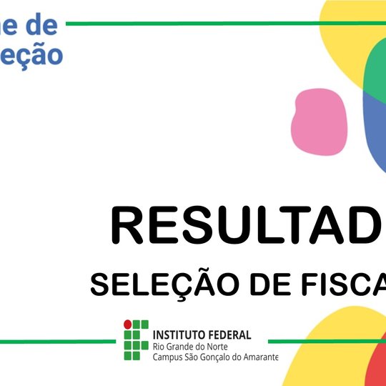 #11723 Divulgado resultado final da seleção de fiscais do Exame de Seleção 2019