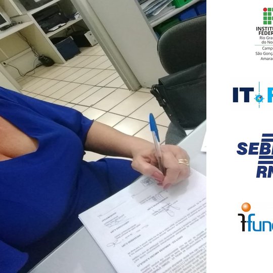 #11765 Diretora Geral assina convênio para implantação de Incubadora Tecnológica