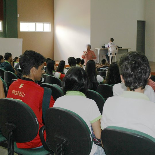 #11808 Direção Geral e alunos do Campus São Gonçalo do Amarante participam do Fale com a Diretora