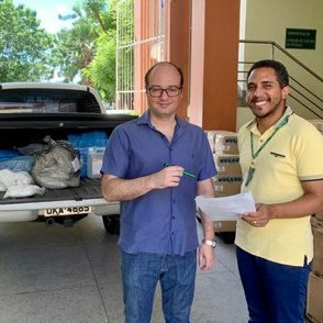 #11846 IFRN doa insumos à Secretaria Estadual de Saúde Pública