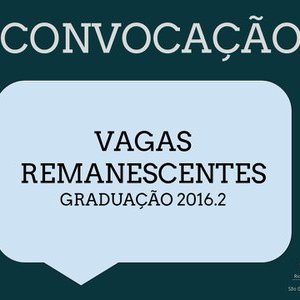 #11906 Campus divulga 6ª convocação dos candidatos à vagas remanescentes da graduação