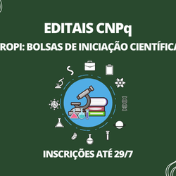 #11927 CNPq: IFRN lança editais para Bolsas de Iniciação Científica