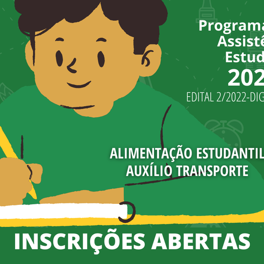 #11942  IFRN publica edital dos programas de assistência estudantil