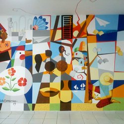 #11955 NUARTE promove intervenção artística no Campus São Gonçalo