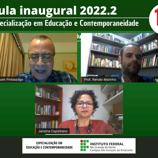 #11991 Palestra marca início do segundo semestre da especialização