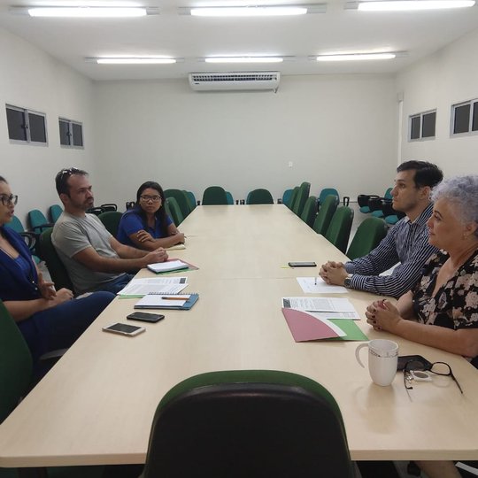 #11993 Gestores do IFRN-SGA se reúnem com representantes do SAAE a fim de firmar parceria