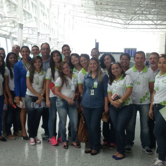 #12024 Curso de Agente de Aeroporto encerra atividades com visita técnica