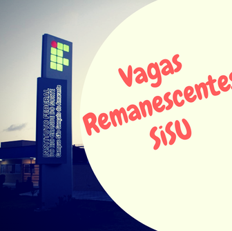 #12055 Divulgada segunda lista de vagas remanescentes do SiSU 2019