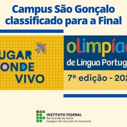 #12071 Professora e turma do Campus São Gonçalo se classificam para a Final