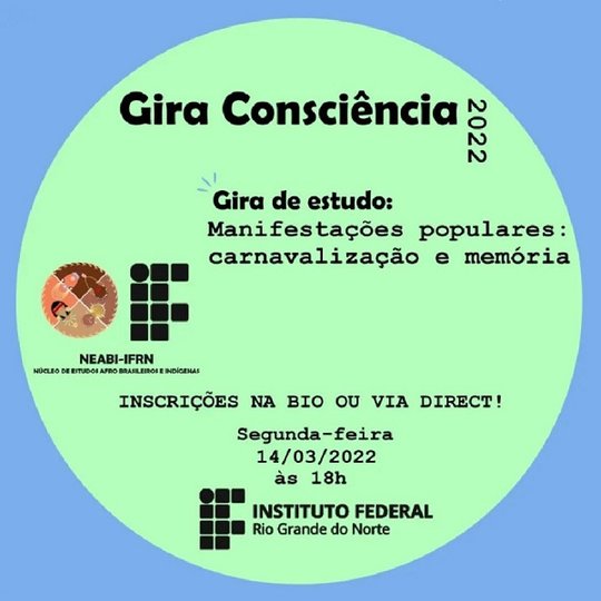 #12104 Núcleo de Estudos Afro-brasileiros e Indígenas promove evento na próxima segunda-feira (14)