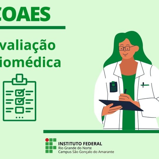 #12125 Coaes realiza avaliação biomédica dos alunos ingressantes dos cursos integrados