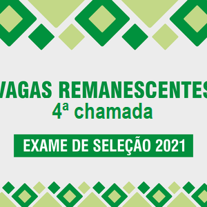 #12137 Divulgada 4ª chamada para preenchimento de vagas remanescentes