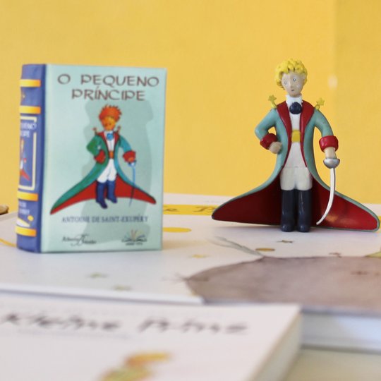 #12147 Alunos expõem trabalhos  inspirados no clássico literário O  Pequeno Príncipe