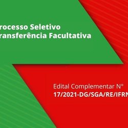 #12191 Direção-Geral do Campus SGA publica resultado final dos editais para transferência facultativa