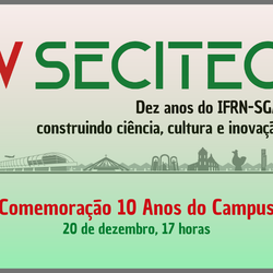 #12219 Campus São Gonçalo realiza 5ª edição da Semana de Ciência, Tecnologia e Cultura
