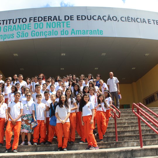 #12241 Campus recebe visita de alunos do Colégio Interativo Fonte do Saber