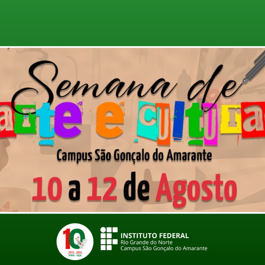 #12283 Núcleo promove Semana de Arte e Cultura