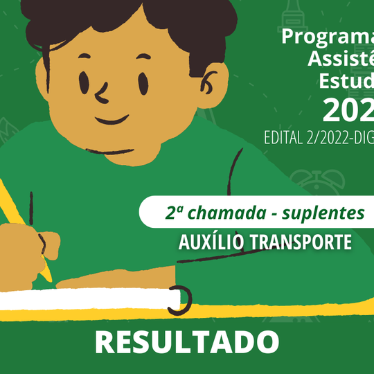 #12316 Serviço Social divulga 2ª chamada para Auxílio Transporte