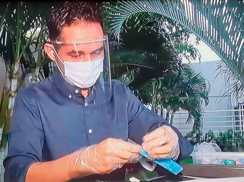 As ações já estão em execução: Campus São Gonçalo do Amarante tem produzido máscaras de proteção facial.