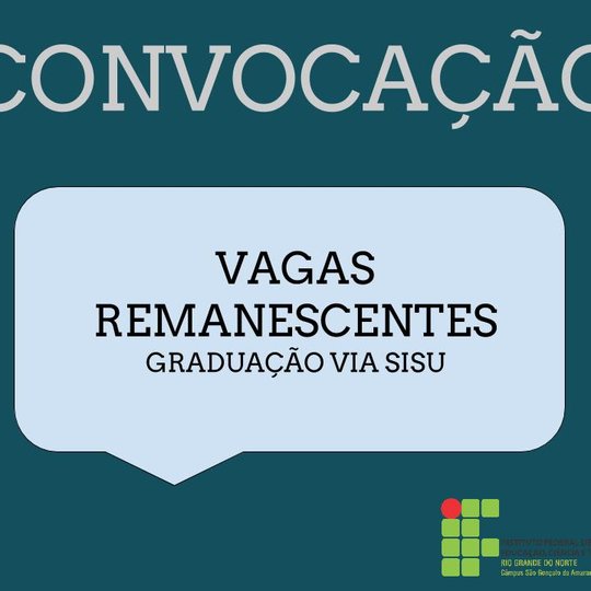 #12430 Campus SGA convoca candidatos à vagas remanescentes para reunião