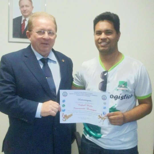 #12446 Aluno do Campus SGA recebe título de “Internauta Destaque” na Câmara Municipal de São Gonçalo do Amarante