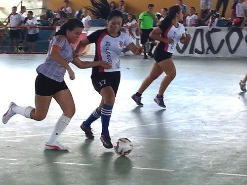 Futsal feminino também marcou presença