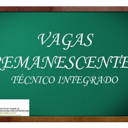 #12494 Divulgada a 2ª chamada de aprovados na modalidade Técnico Integrado
