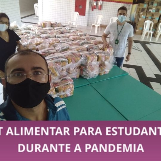 #12503 Divulgada nova data para entrega da 5ª etapa dos kits alimentares do Campus São Gonçalo