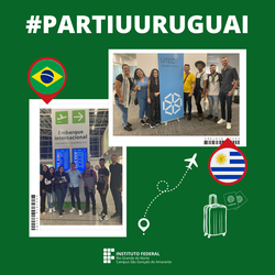 #12513 Estudantes do IFRN viajam para intercâmbio no Uruguai
