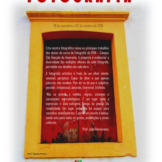 #12548 NUARTE promove exposição fotográfica