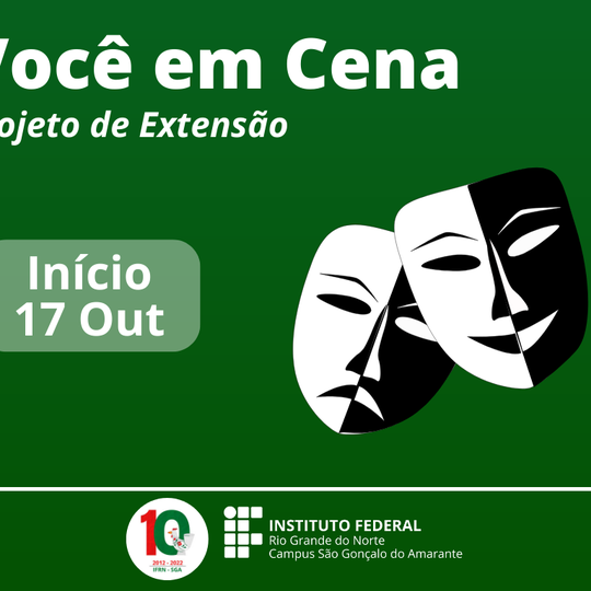 #12603 Você em Cena: divulgada lista de classificados por ordem de inscrição