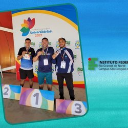 #12605 Atleta do IFRN - Campus SGA estreia com medalha nas Paralimpíadas Universitárias