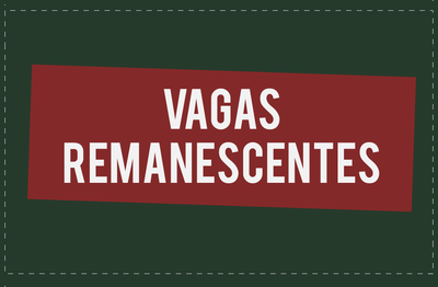 Não haverá uma segunda chamada para os/as candidatos/as convocados/as nas listagens divulgadas