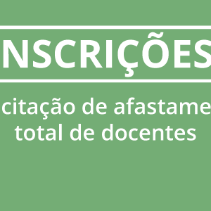 #12729 Publicado o edital para afastamento de docentes que farão especializações