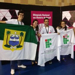 #12750 Equipe de São Gonçalo do Amarante é premiada com medalha de bronze na Olimpíada Nacional de História do Brasil