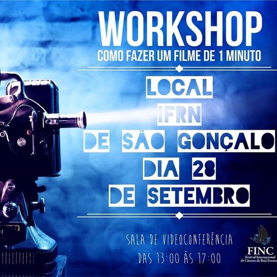 #12809 Campus recebe Workshop "Como Fazer um Filme de 1 Minuto"