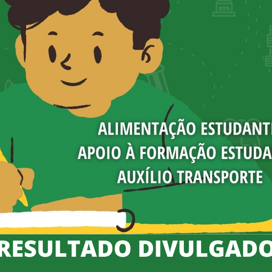 #12827 Programas de Assistência Estudantil: resultados divulgados