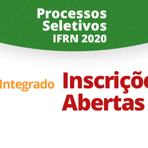 #12830 Processos Seletivos IFRN 2020: editais retificados